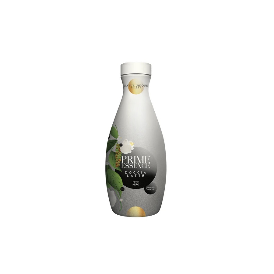 Natur Unique Prime Essence Doccia Latte Pepe Nero 450ml