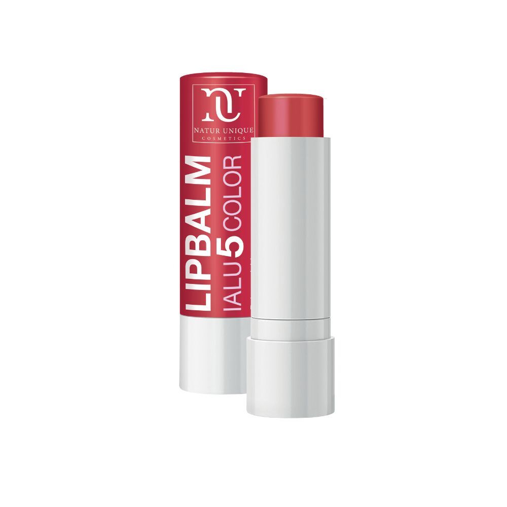 Natur Unique Lipbalm Ialu 5 Color Balsamo Labbra Rosso 4,2ml