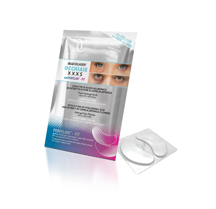 Natur unique ialucollagen occhiaie xxxs patch hydrogel 2 pezzi