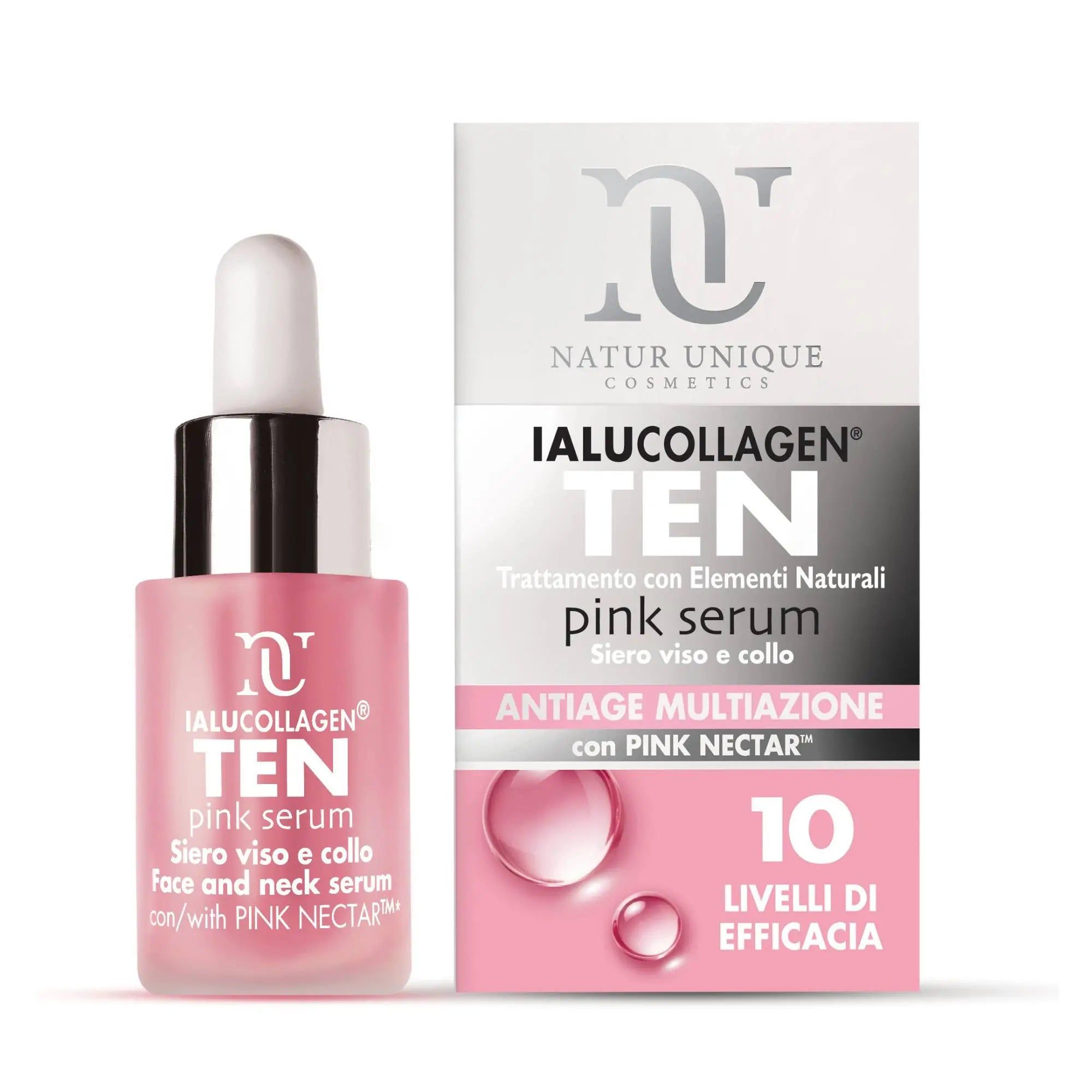 Natur Unique Ialucollagen TEN Pink Serum 1 pz Siero