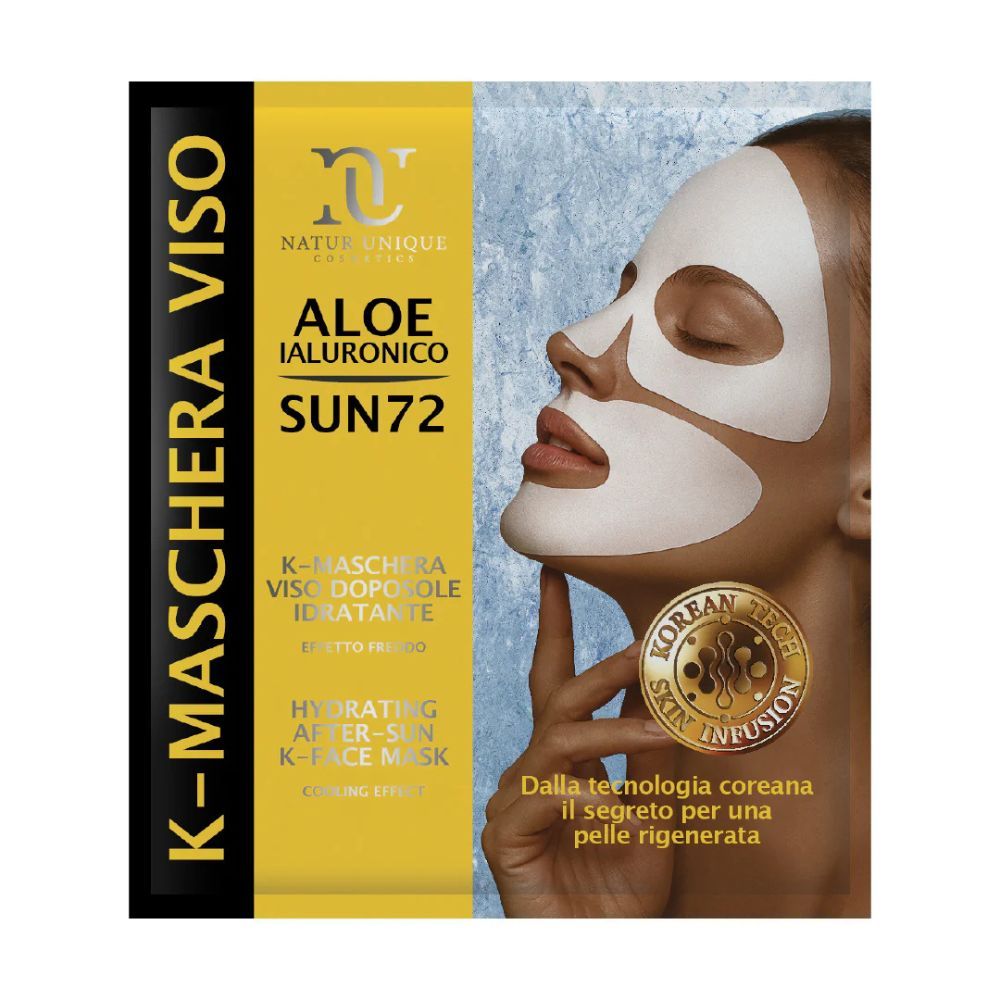 Natur Unique - SUN72 Maschera Viso Doposole Idratante 18 g viso