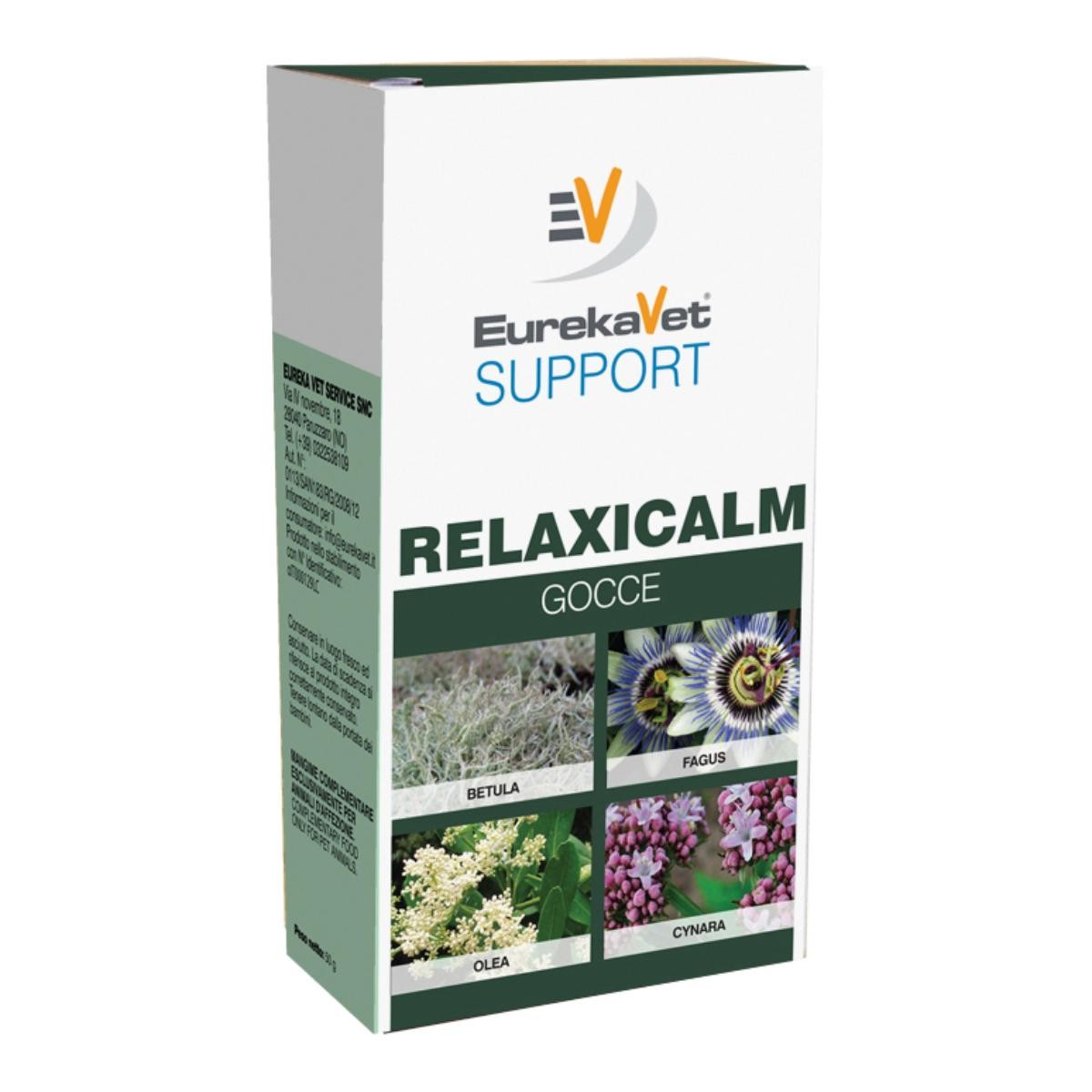 Relaxicalm Vetcare Mangime Complemenatre Ad Azione Tranquillante Per Cani E Gatti Gocce Orali 50 Grammi — confronto prezzi
