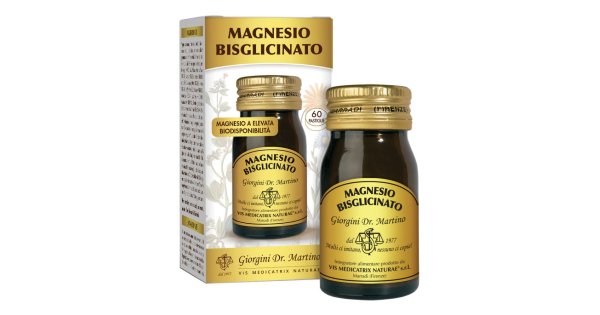 Magnesio bisglicinato 60 pastiglie 500 mg
