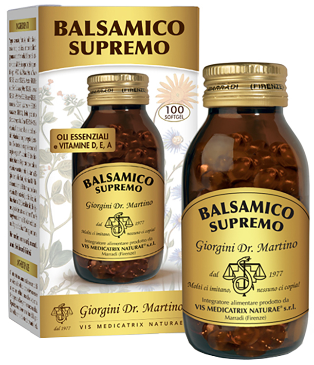 Balsamico Supremo Integratore Per Il Benessere Delle Vie Respiratorie 100 Softgel — confronto prezzi
