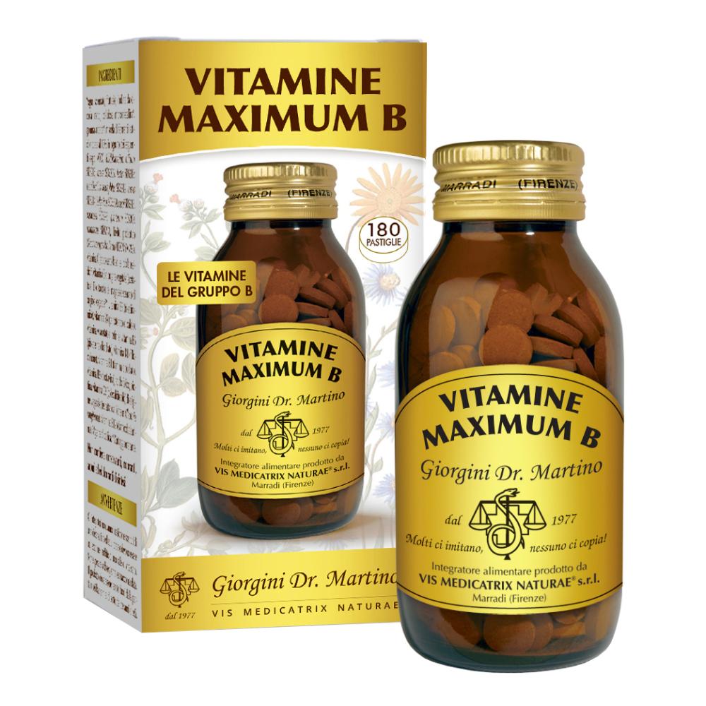 Vitamine maximum b 180 pastiglie con edulcorante — confronto prezzi