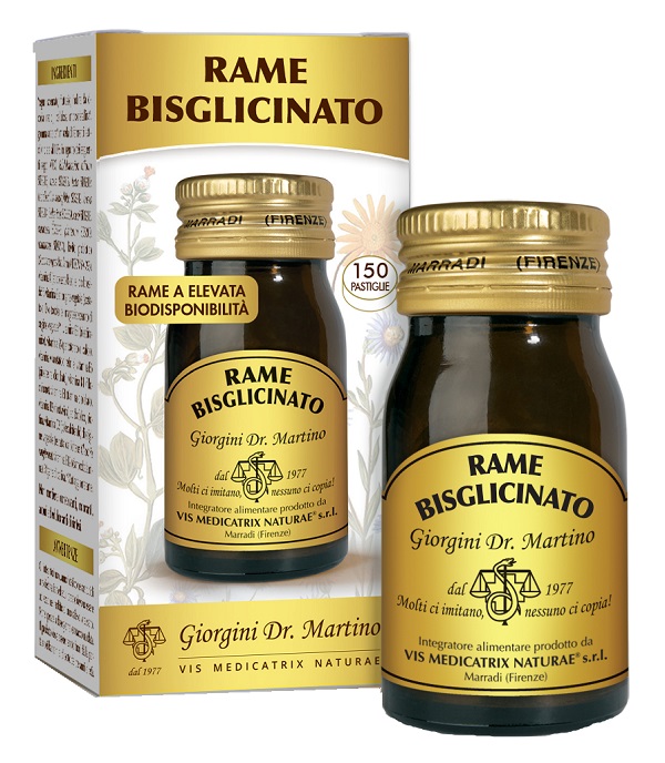 Rame bisglicinato 150 pastiglie da 200 mg — confronto prezzi