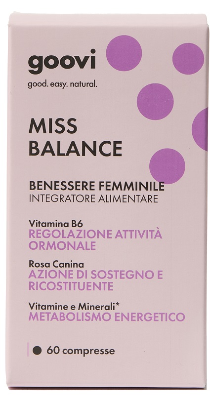 Goovi Miss Balance Benessere Femminile Compresse 50 g Capsule — confronto prezzi