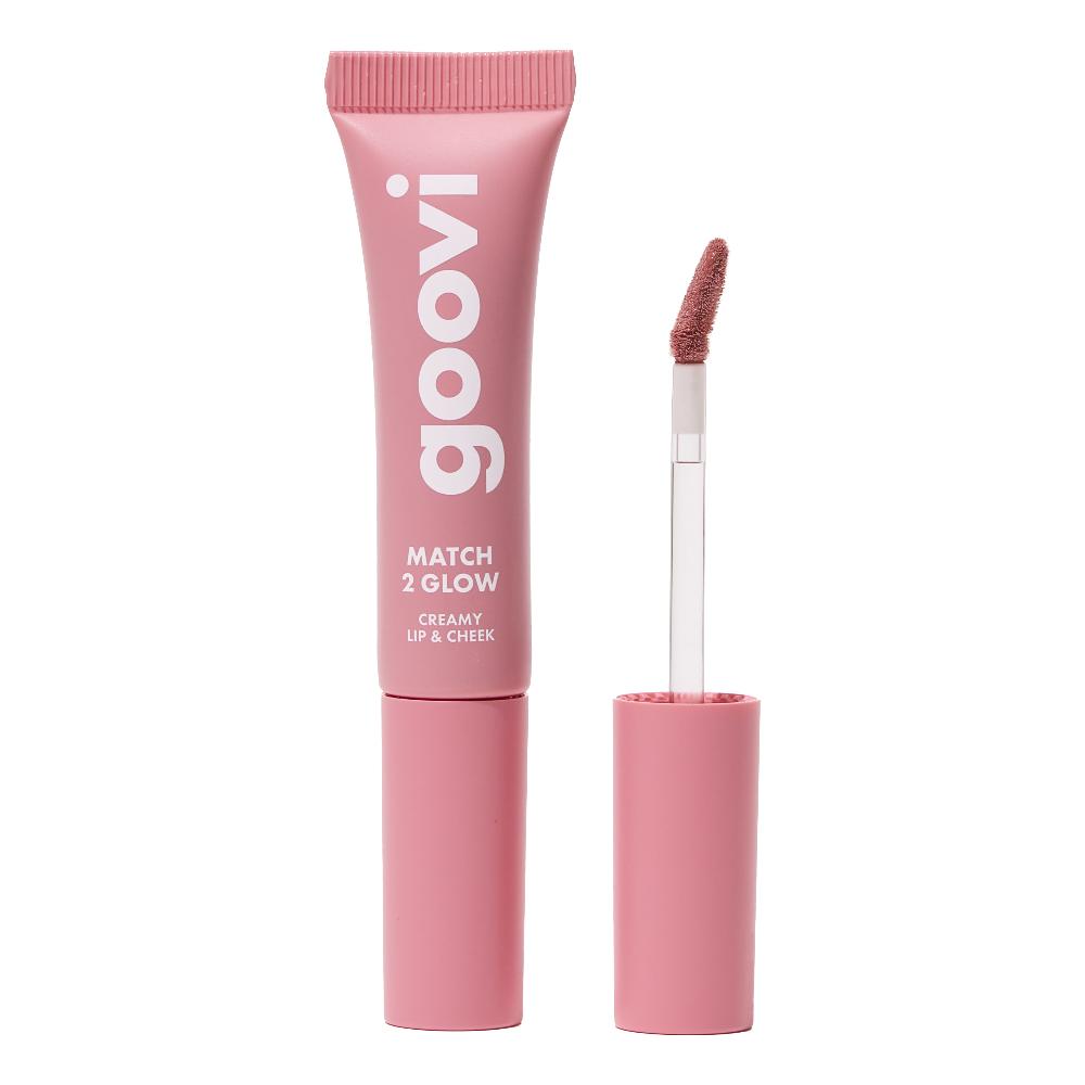 Goovi Match 2 Glow Blush in crema per labbra e guance colore 02 romantic rose, 12ml — confronto prezzi