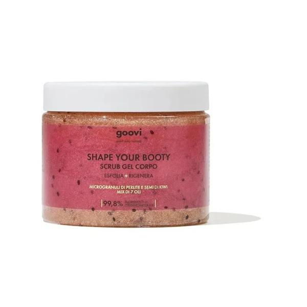 Goovi Shape Your Booty Scrub Esfoliante Corpo Rinnovatore Vaso Da 350 Ml