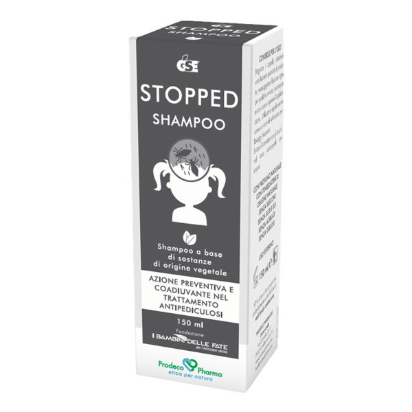 GSE Stopped 150 ml Shampoo Antipediculosi Vegan