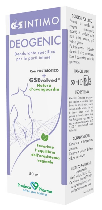 Gse Intimo Deogenic Deodorante Spray Igiene Intima 50 ml
