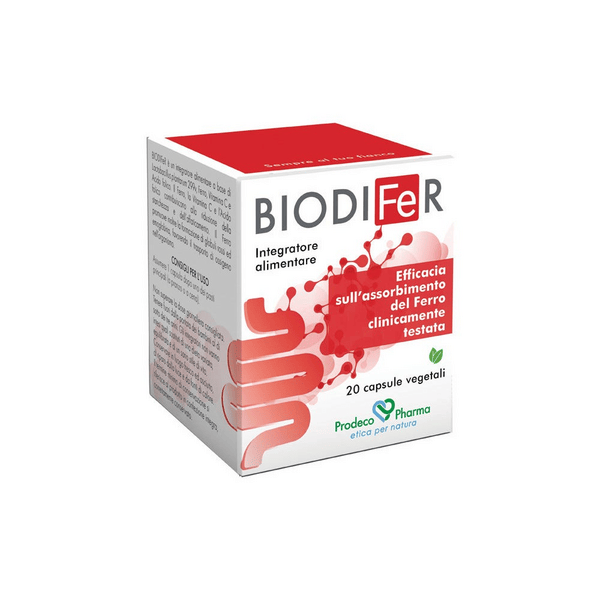 Biodifer Integratore Contro Stanchezza E Affaticamento 20 Capsule Vegetali