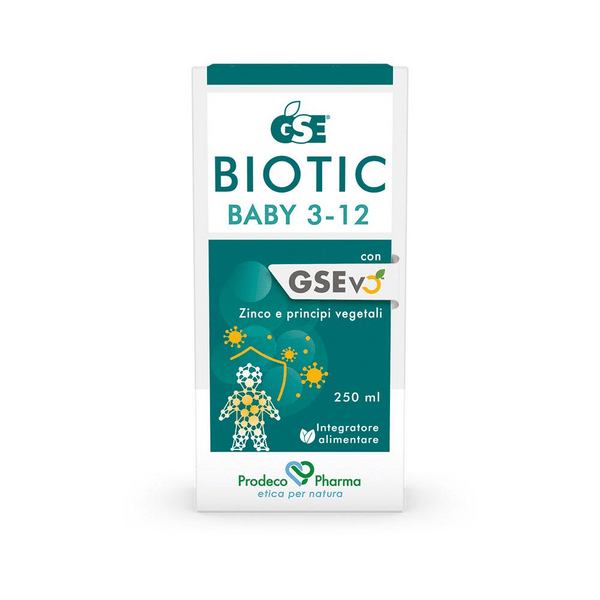 Gse Biotic Baby 3-12 Integratore Difese Immunitarie per Bambini 250 ml