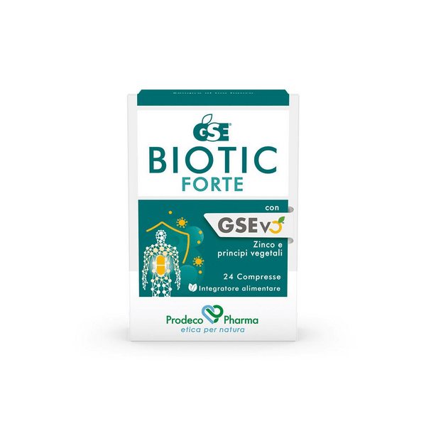 Gse Biotic Forte Integratore Difese Immunitarie 24 Compresse