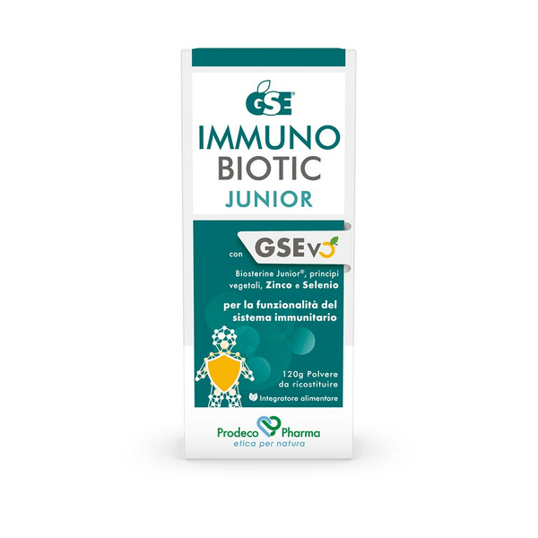 Gse Immunobiotic Junior Integratore Per Il Sistema Immunitario Dei Bambini 120 g