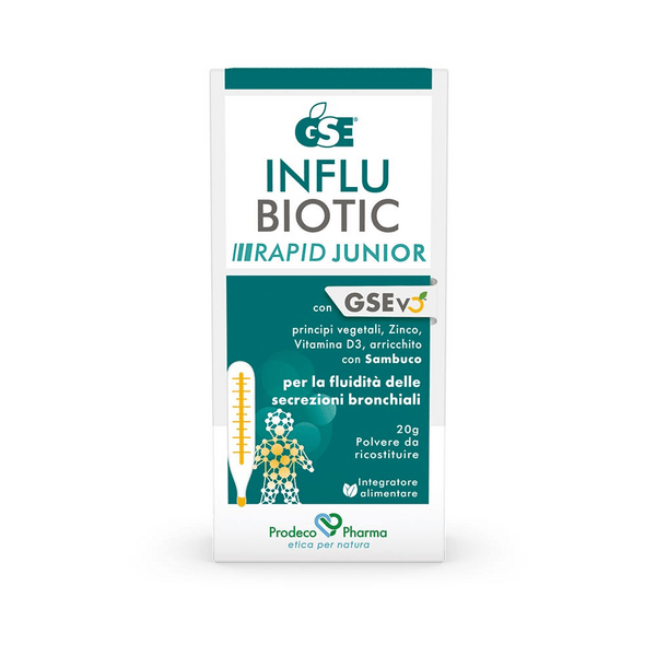 Gse Influbiotic Rapid Junior Integratore Per Le Vie Respiratorie Polvere Orale 20 g