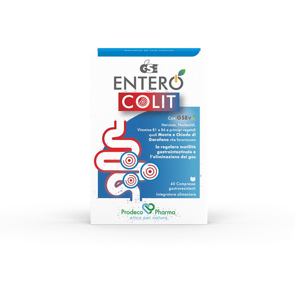 Gse Entero Colit Compresse per il benessere intestinale 40 Compresse