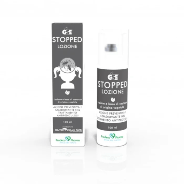 GSE Stopped 100ml Lozione Antipediculosi Protettiva per Capelli
