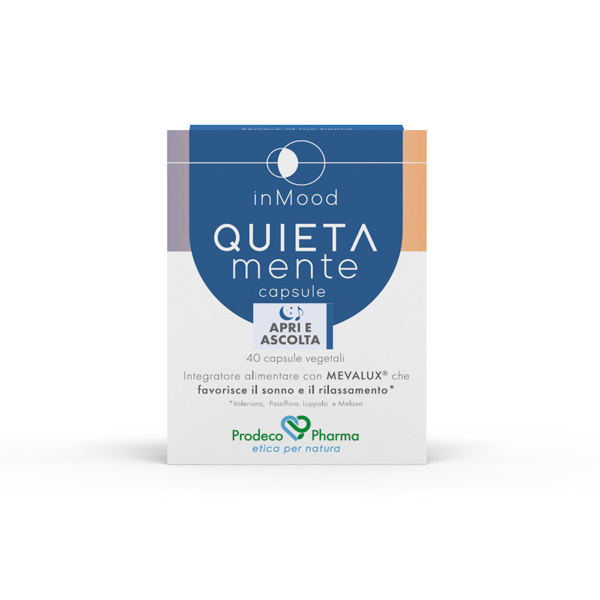 InMood QUIETAmente Integratore Benessere Psicologico 40 Capsule
