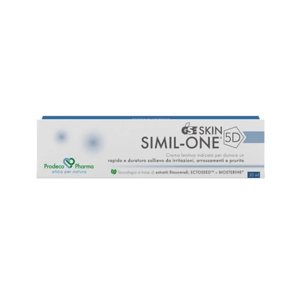 GSE SimilOne 30 ml Crema Lenitiva per Sollievo Da Irritazioni e Prurito Cutaneo
