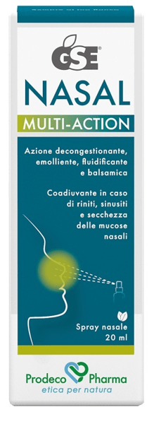 GSE Nasal Multi-Action 20 ml Spray Nasale Decongestionante