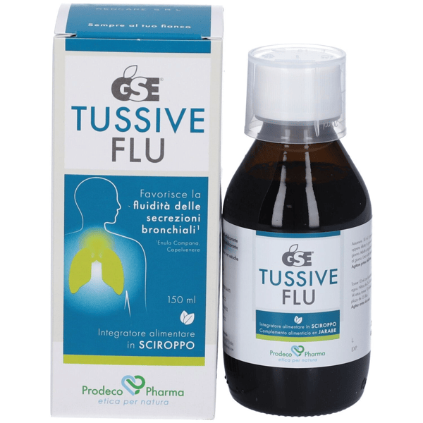 GSE Tussive Flu 150 ml Sciroppo per la Tosse Grassa — confronto prezzi