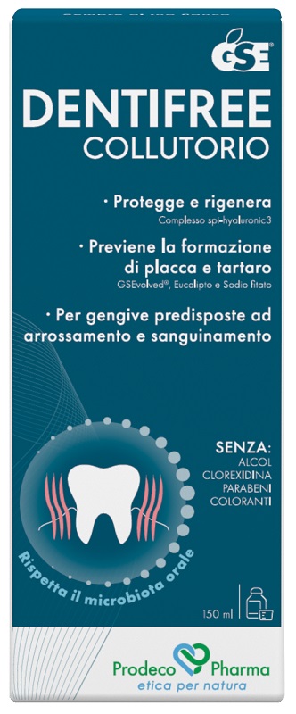 GSE DENTIFREE COLLUTORIO 150ML — confronto prezzi