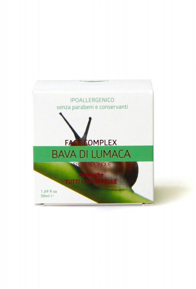 FACE COMPLEX - Crema Antirughe - Bava di Lumaca indicato per tutti i tipi di pelle 50 ml