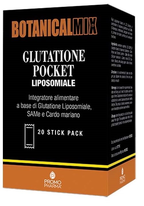 Botanicalmix glutatione pocket liposomiale 20 stick da 2 g — confronto prezzi