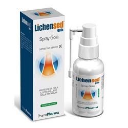 PromoPharma Lichensed Spray Gola Dispositivo Medico, 30ml
