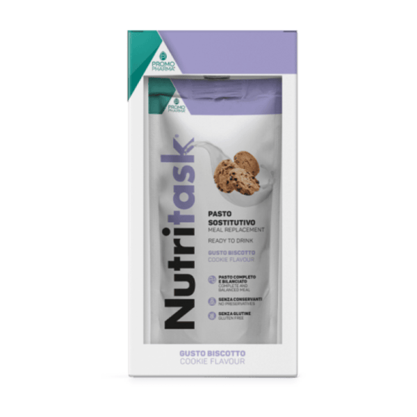 PromoPharma Nutritask Pasto Sostitutivo Gusto Biscotto 220 gr