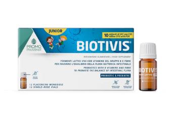 PromoPharma Biotivis® Junior Flaconcini Bevibili Gusto Fragola 12x8 ml bevibili — confronto prezzi