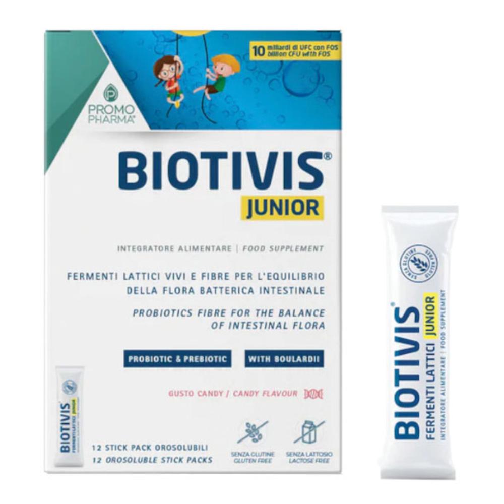 Biotivis junior 12 stick — confronto prezzi