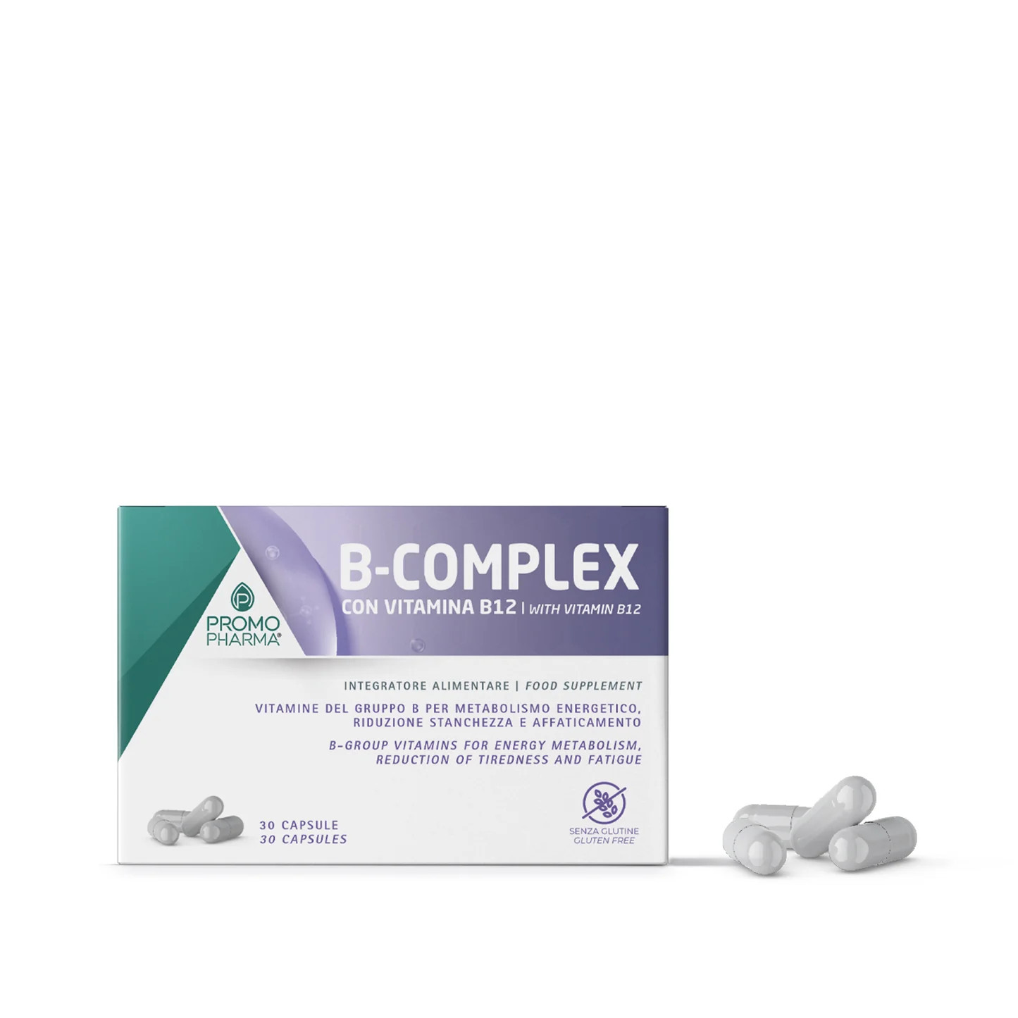 PromoPharma B Complex Integratore per Energia e Stanchezza 30 Capsule - PromoPharma — confronto prezzi