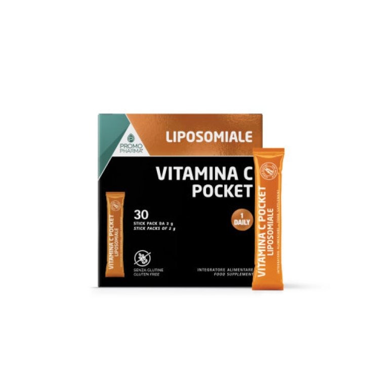 Liposomiale Vitamina C Pocket Integratore Per Il Sistema Immunitario 30 Stick Orosolubili