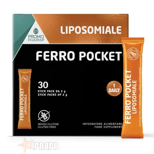Promopharma Ferro Liposomiale 30 Pocket Integratore per Stanchezza ed Affaticamento — confronto prezzi