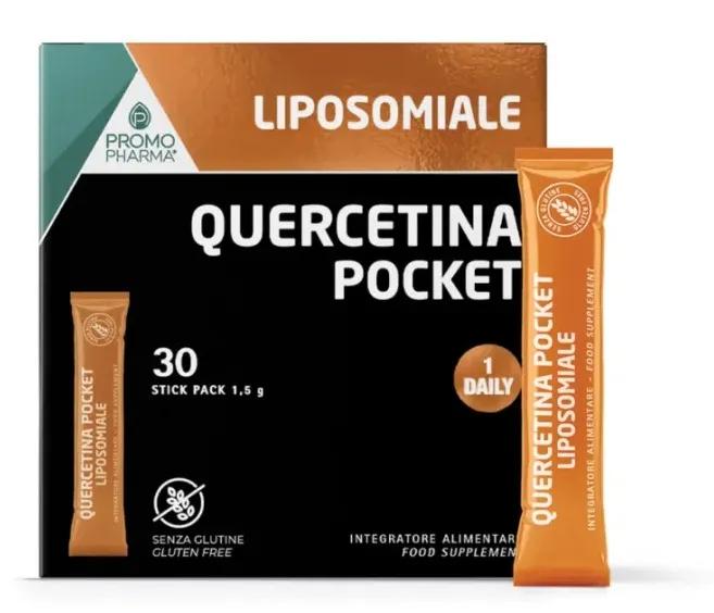 Quercetina Liposomiale Integratore per Difese Immunitarie 30 Stick