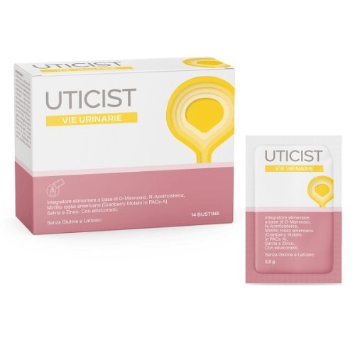 Uticist Vie Urinarie 14 Bustine Integratore per Favorire il Benessere delle Vie Urinarie — confronto prezzi