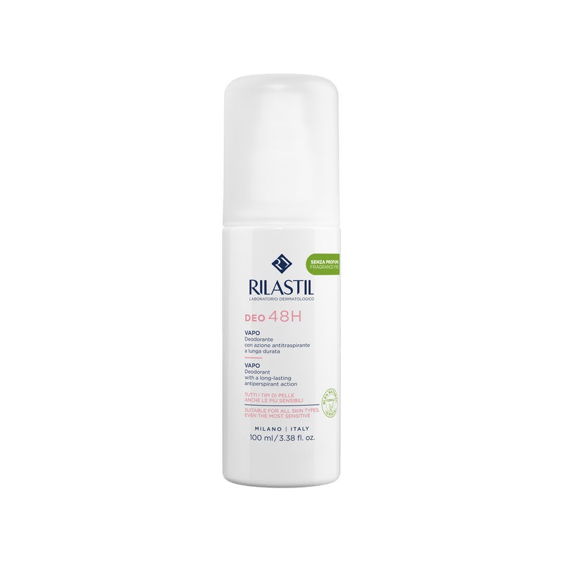 Rilastil Deo 48h Deodorante Con Azione Antitraspirante A Lunga Durata Vapo 100ml — confronto prezzi