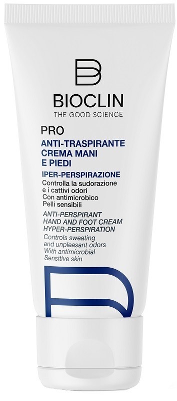 Bioclin Pro Anti-Traspirante Crema Mani e Piedi 50 ml