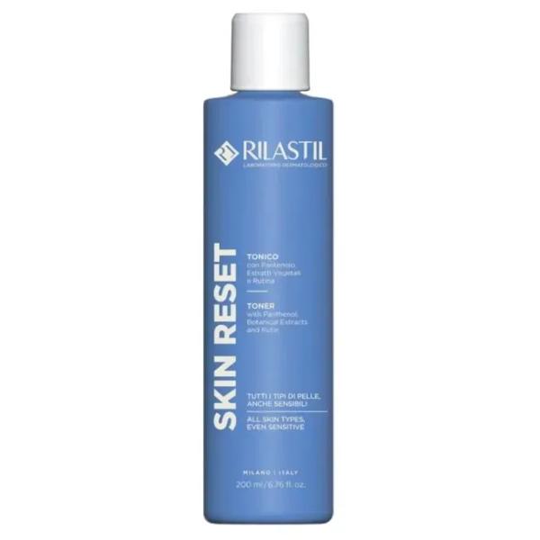 Rilastil Skin Reset 200ml Tonico Viso Senza Alcool Per Pelli Sensibili