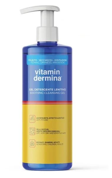 Vitamindermina Gel Detergente Bagno Doccia Formato Famiglia 1 Litro