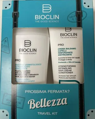 bioclin pro kit bellezza shampoo dermatologico ultradelicatoaddolcente 100 ml+balsamo 100 ml — confronto prezzi