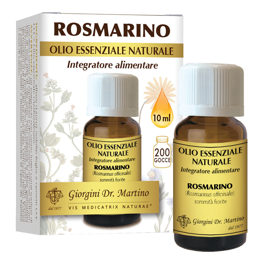 Rosmarino olio essenziale naturale 10 ml