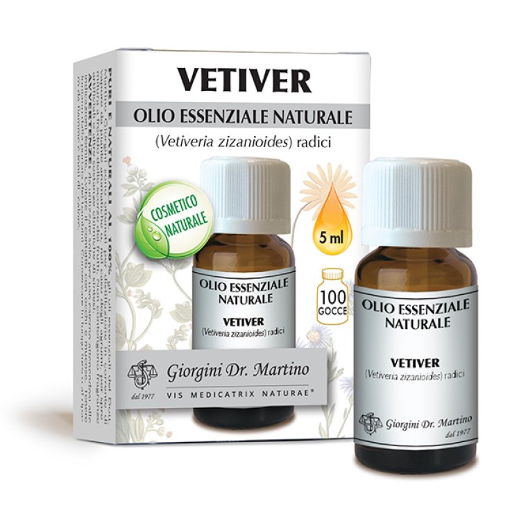 Vetiver olio essenziale naturale 5 ml