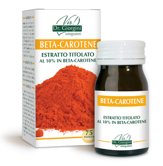 Beta-carotene estratto titolato 75 pastiglie — confronto prezzi