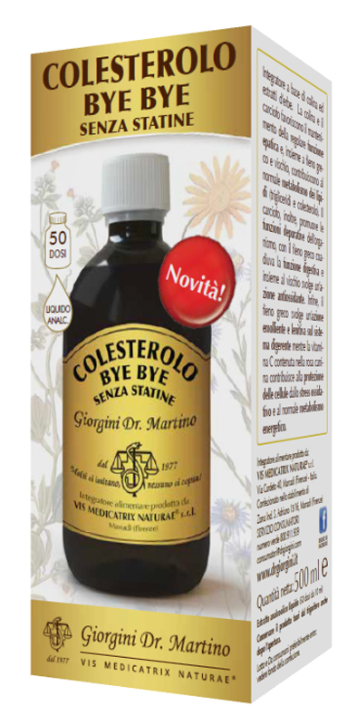 Dr.giorgini Ser-vis Colesterolo Bye Bye Senza Statine 500 Ml — confronto prezzi