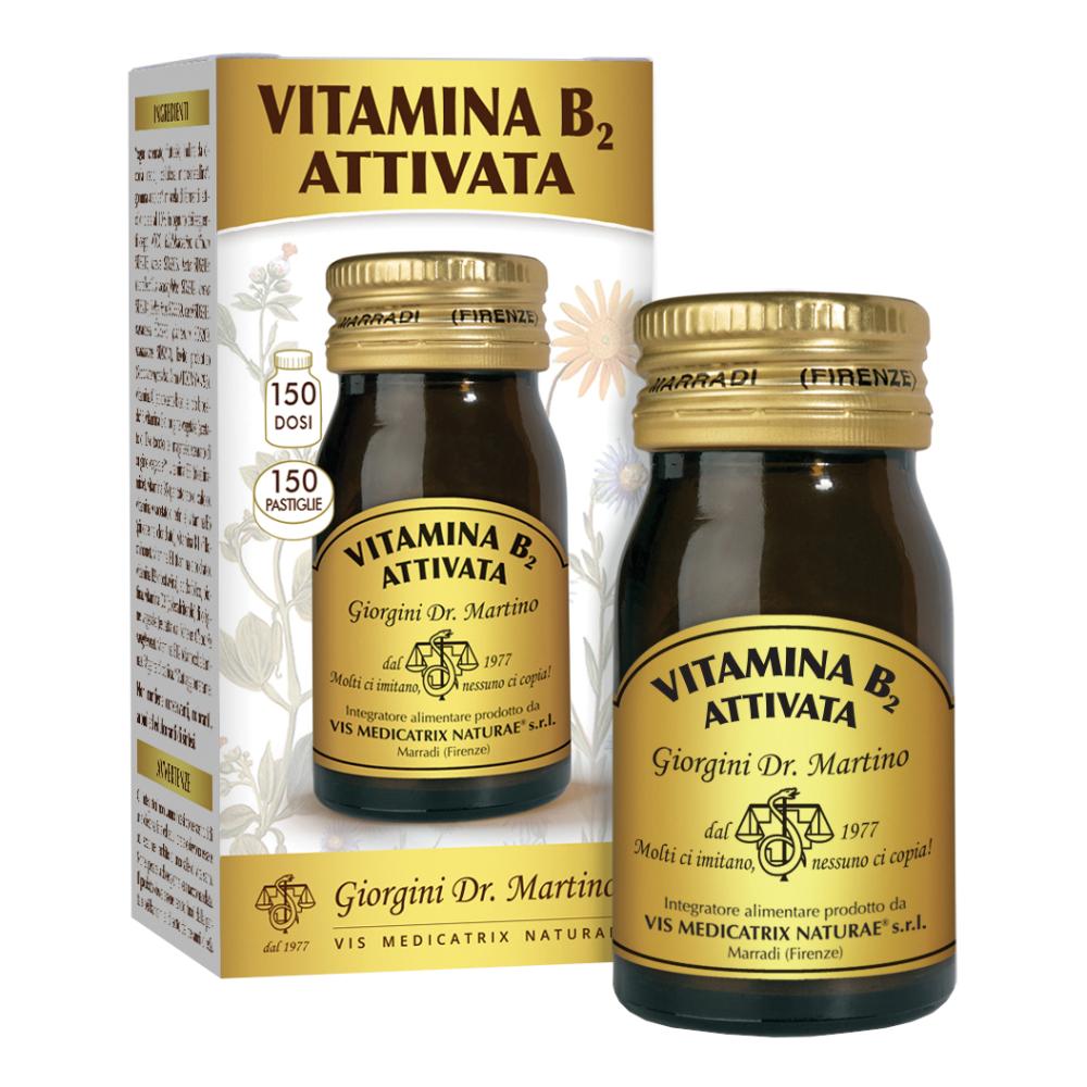 Vitamina B2 Attivata Integratore Per Energia Vista E Sistema Nervoso 150 Pastiglie — confronto prezzi