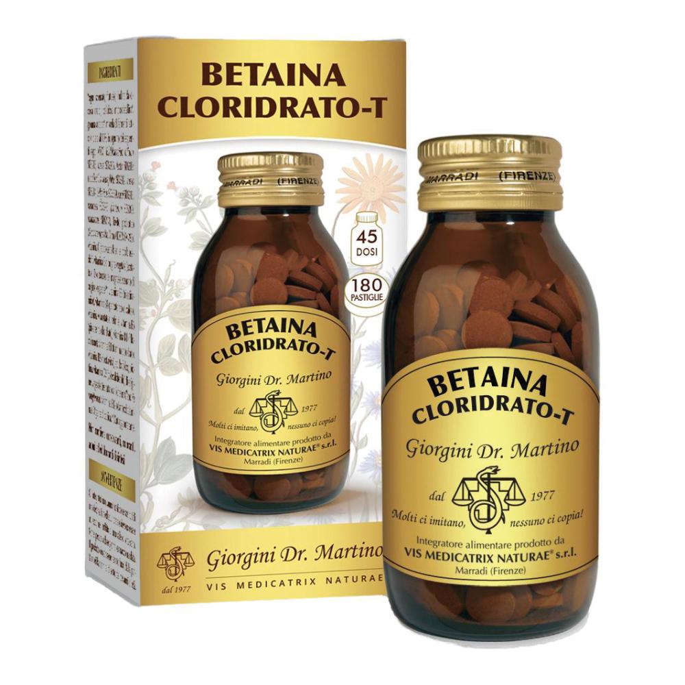Betaina cloridrato-t 180 pastiglie