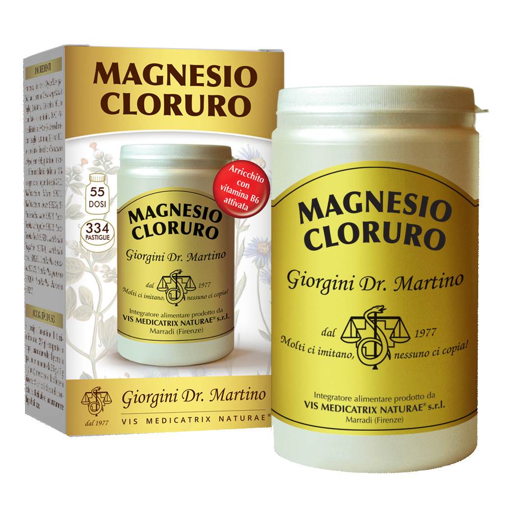 Magnesio Cloruro Integratore Per Il Benessere Del Sistema Nervoso 334 Pastiglie